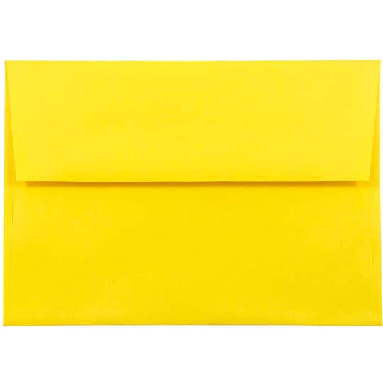 JAM Paper A8 Colored Invitation Envelopes, 50ct.